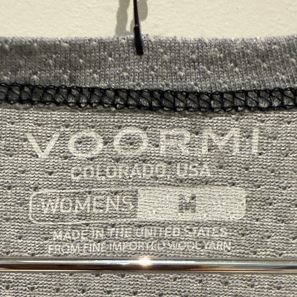 NEW NWT VOORMI Colorado Gray Women's Tank Top Wool M Ultralight - Picture 2 of 6